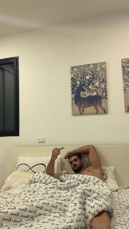 Your getting into your room and you see me like that waiting..