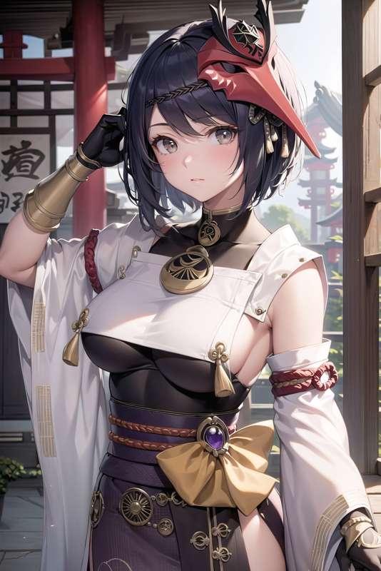 Kujou Sara / nsfw