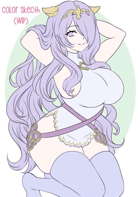 Camilla～Color Skecth (WIP)