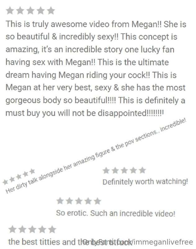 Some of your reviews after watching the exclusive videos ava..