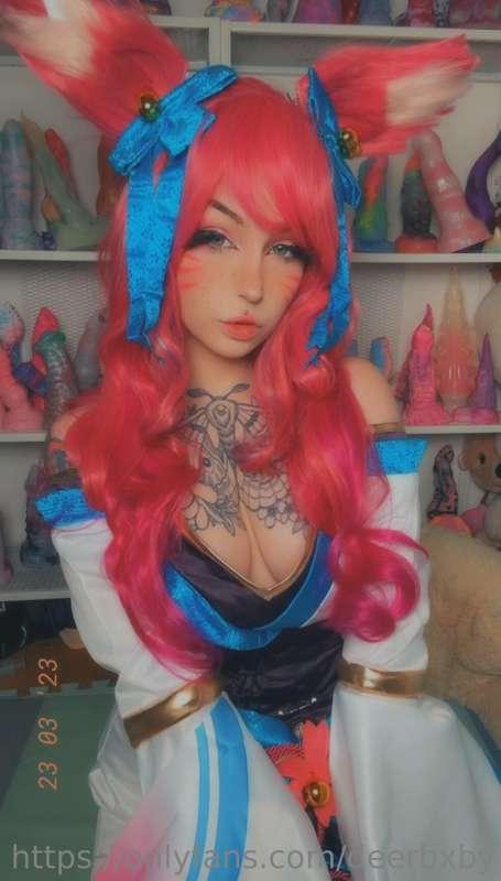 Spirit blossom Ahri photo set 💗 another video will be out to..