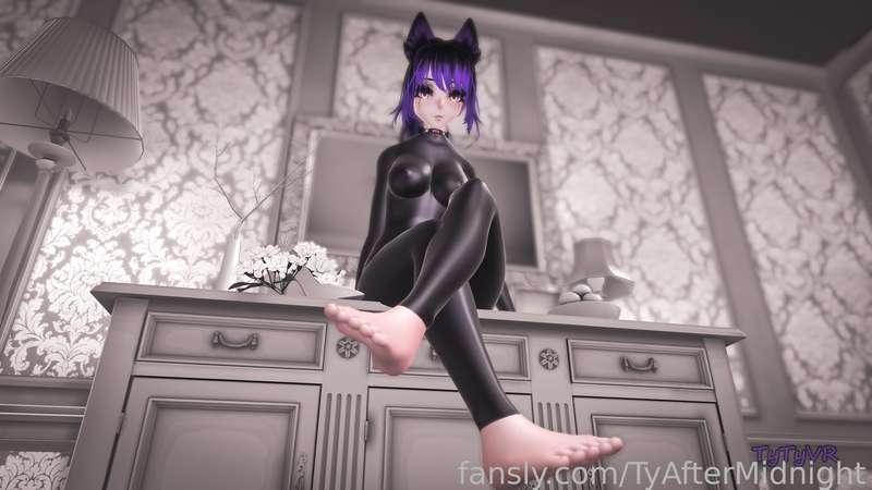 Like this~?

#Lewdtuber #VTuber #Hentai #Anime #VR #Cosplay #Feet #Latex