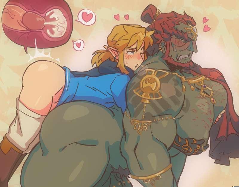 [R-18] ganon preggers (1 image, UNCENSORED)