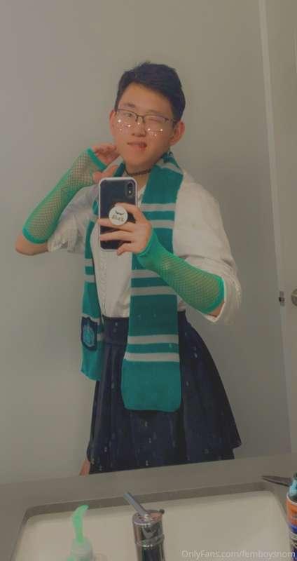 Gender bent slytherin?