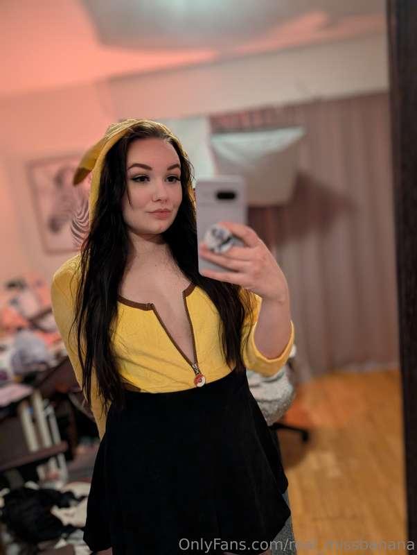 Thank you jamesn for the cute Pikachu outfit ❤️