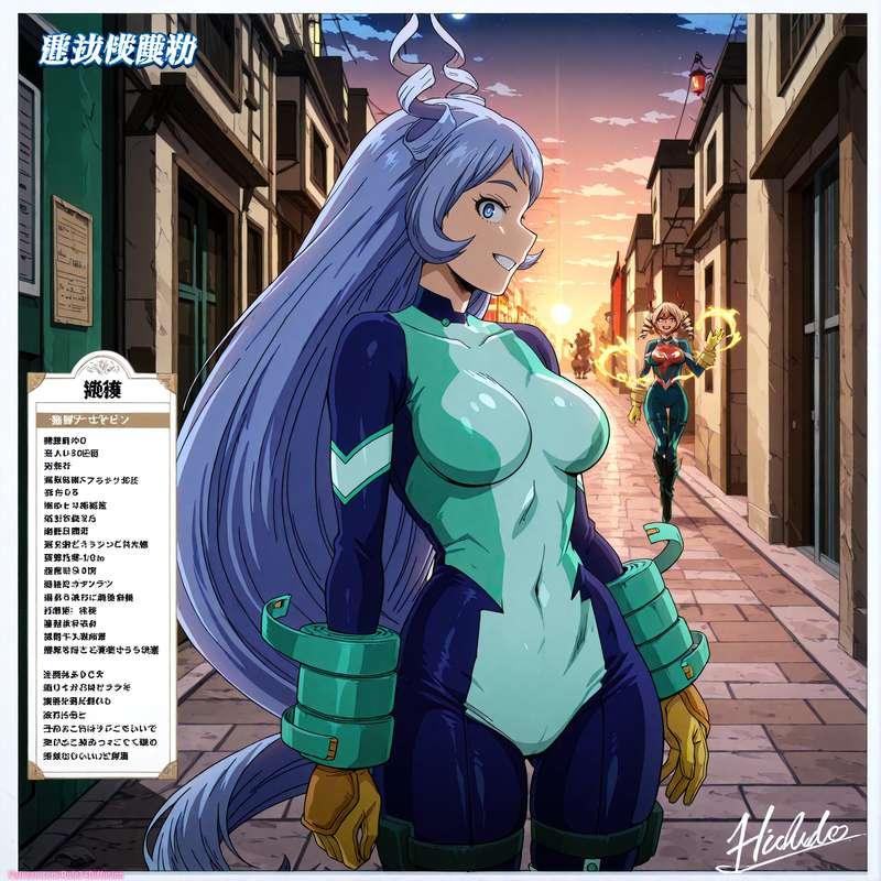 [Character Commission] Nejire Hado of My Hero Academia [Gen 2.5]