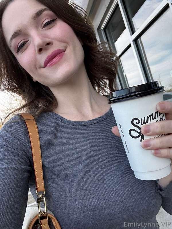 Pay for my coffee? Getting some caffeine & snacks before ton..