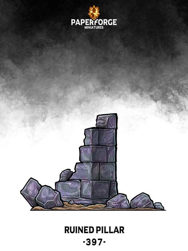 #397 [Environment Prop] Ruined Pillar