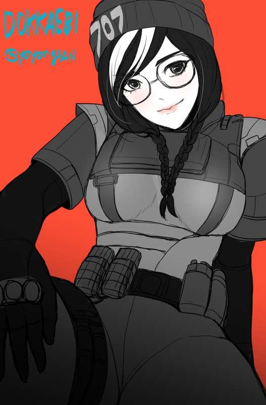 dokkaebi r6 fanart