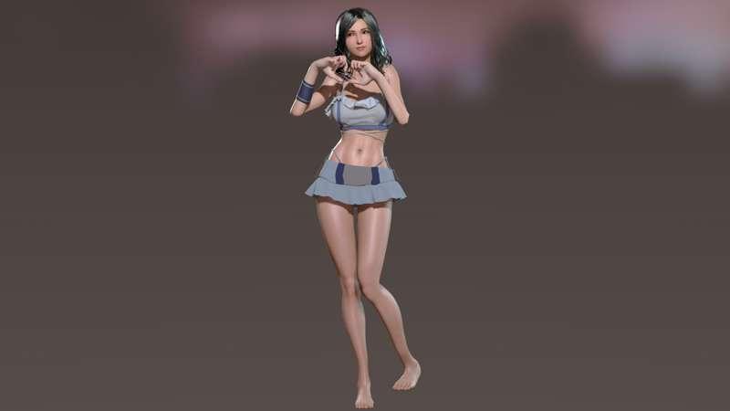 Tifa Rebirth SwimSuit | Preview