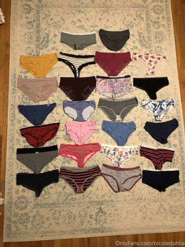 I’ve had a few people ask for my used panties lately..here a..