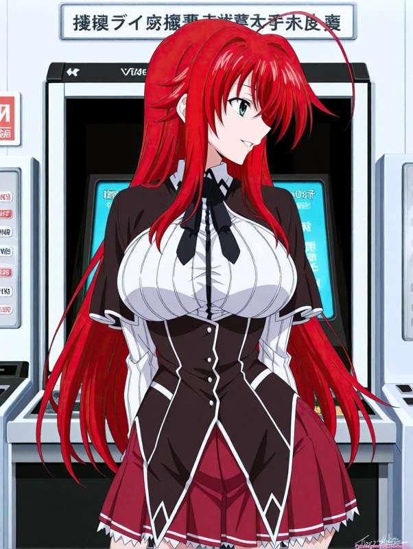 Rias Gremory of Highschool DxD Sexy Poses [Gen 2.5]