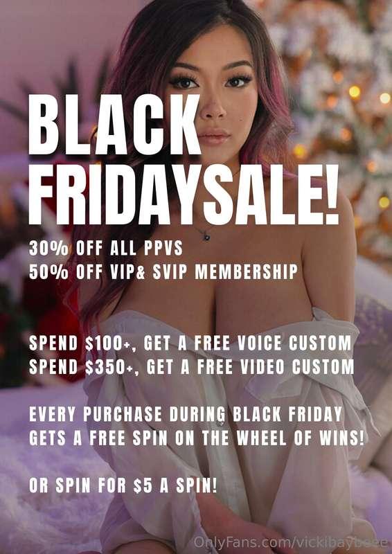 CYBER MONDAY: BLACK FRIDAY DEALS ARE BACK FOR ONE MORE DAY!