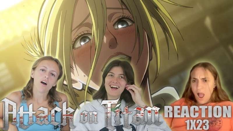 Attack on Titan (SUB) - 1x23 Smile: Assault on Stohess, Part 1 - Reaction