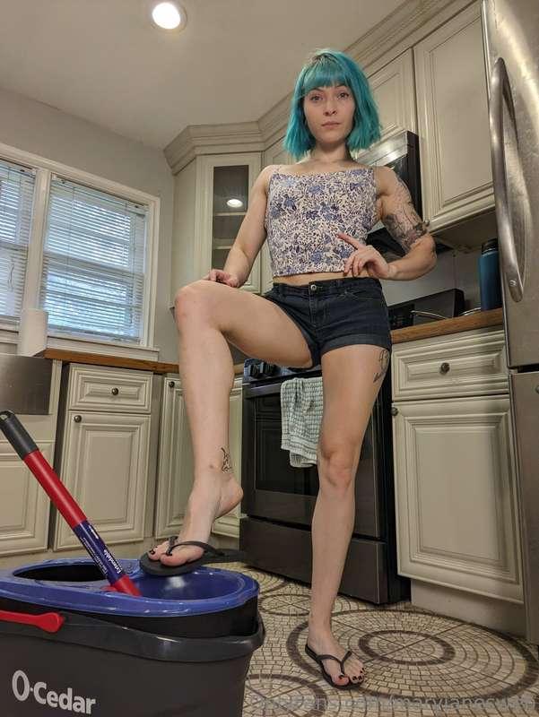 POV: You're a maid in a foreign country for a cruel mistress..