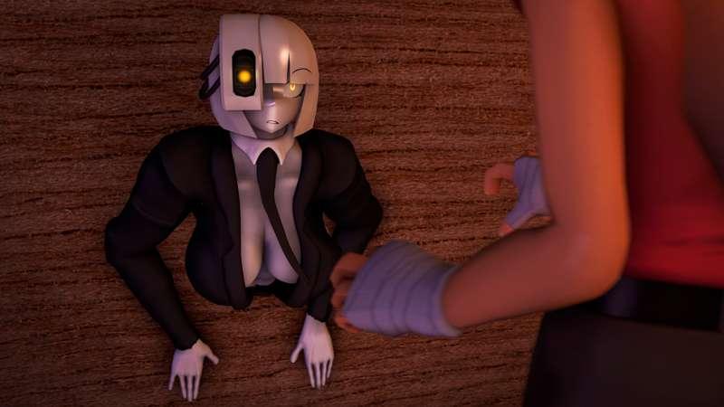 Glados is stuck