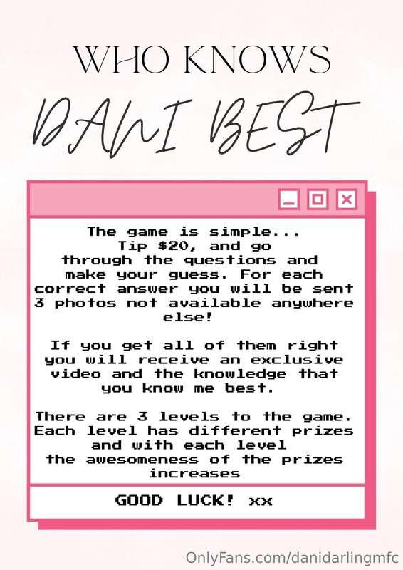 ✨Are you feeling lucky? Then lets play a game of who know Da..