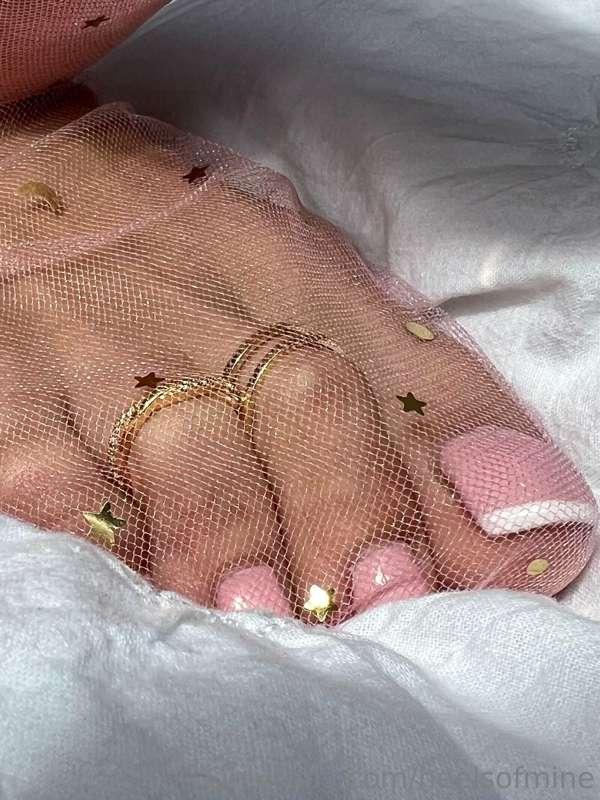 Little bit more pictures of pinky nylon socks