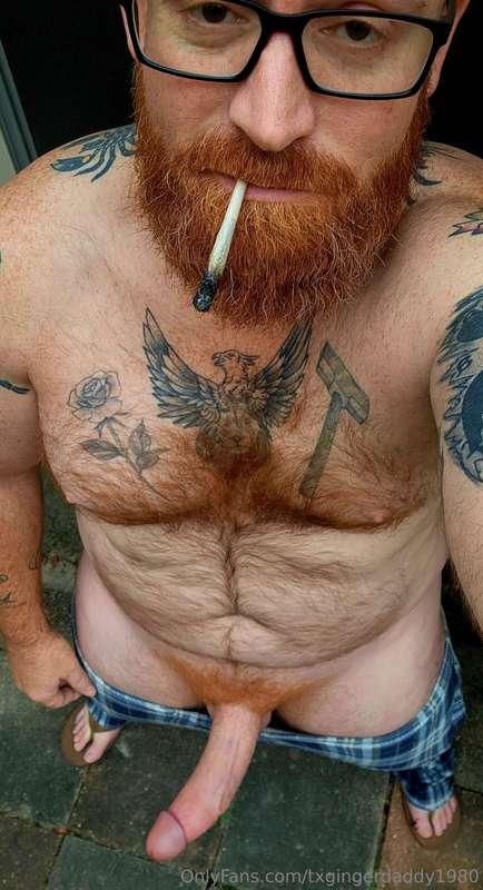 Hard, high, and horny....hope you are all having a mentally ..