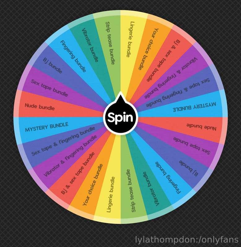 ***Bundle Wheel***

$15/spin
