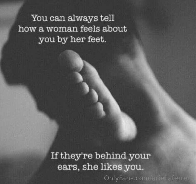 That’s how you know boys 😉💋