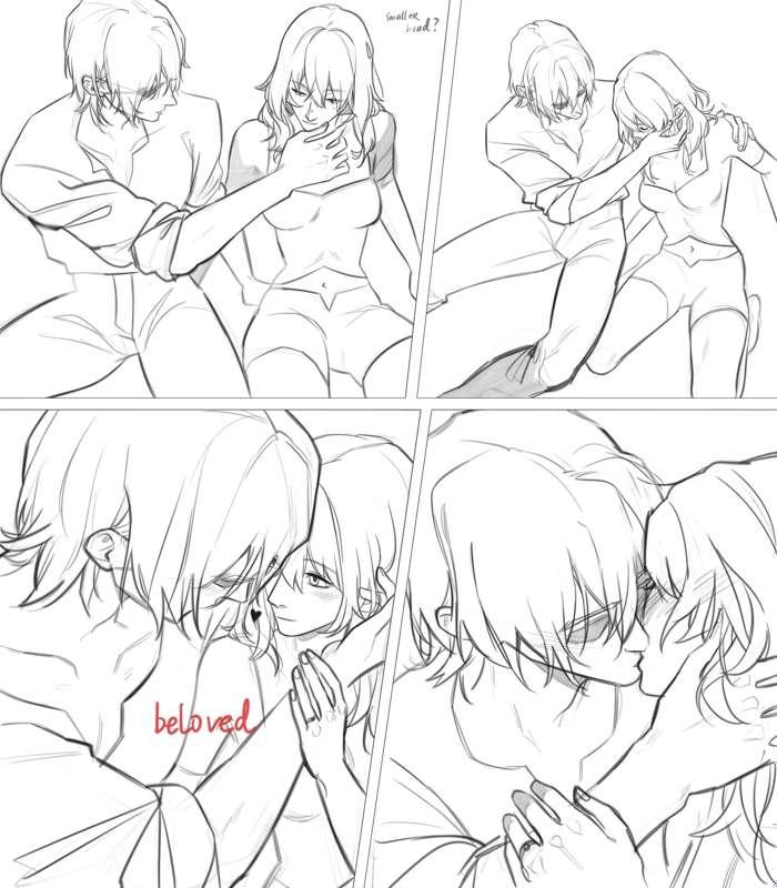 nsfw dimileth comic - line - pages 1-3