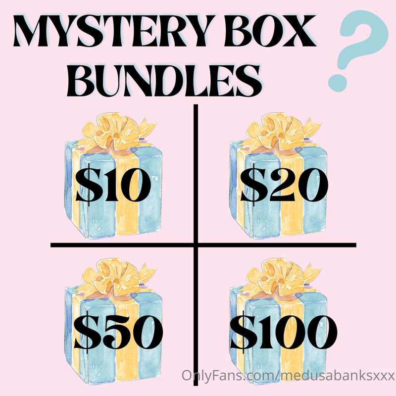 🎁MYSTERY BOX BUNDLE🎁
You have 4 boxes to choose from 🙈 but n..