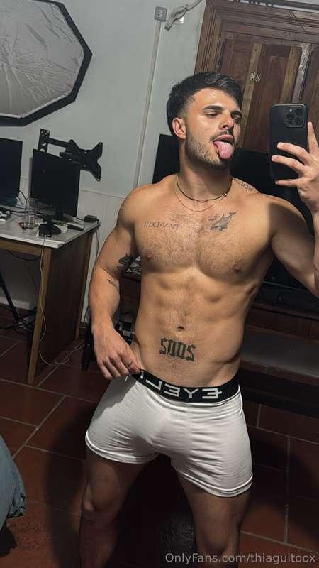 You're eager for my cock, what are you waiting for to leave ..