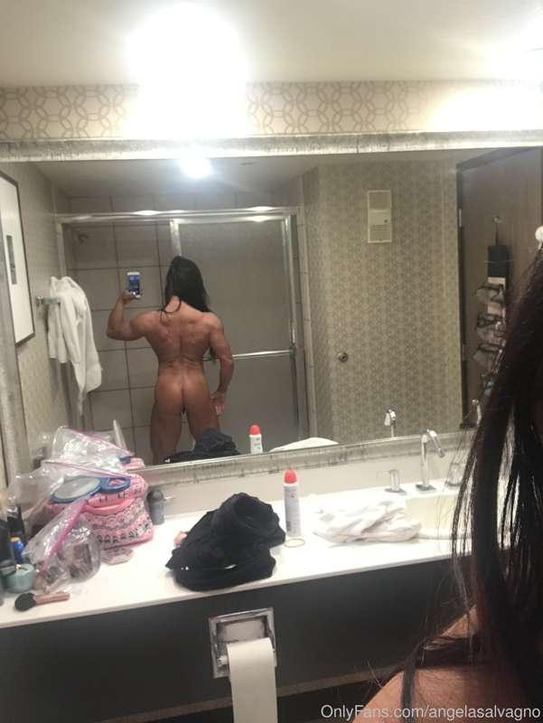 Waking up ready to shower!