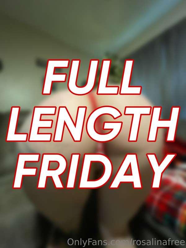 Today is full length Friday❤️ @rosalinaryder