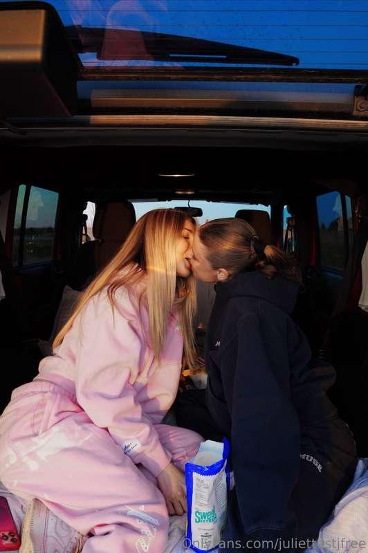 We might have French kissed…. 