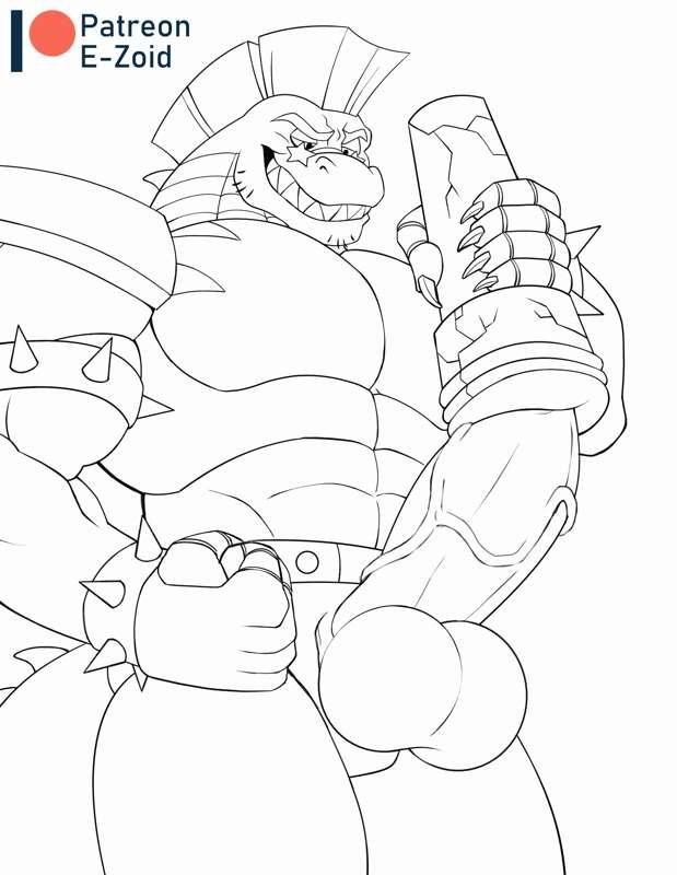 Backstage Monty (Wip Animation Lineart)