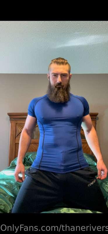 I got home from the gym and was feeling a bit frisky!😉