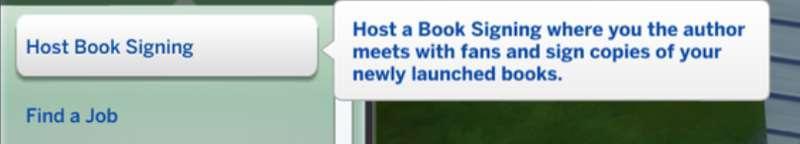 Host Book Signing 