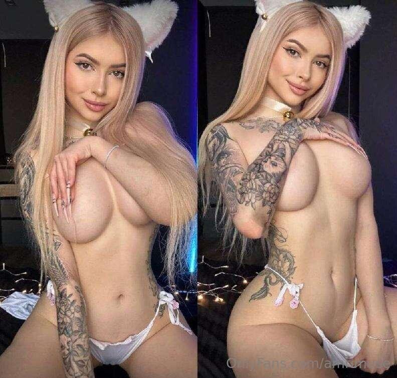 Busty cutie @kkittyshy has the hottest content and the big t..