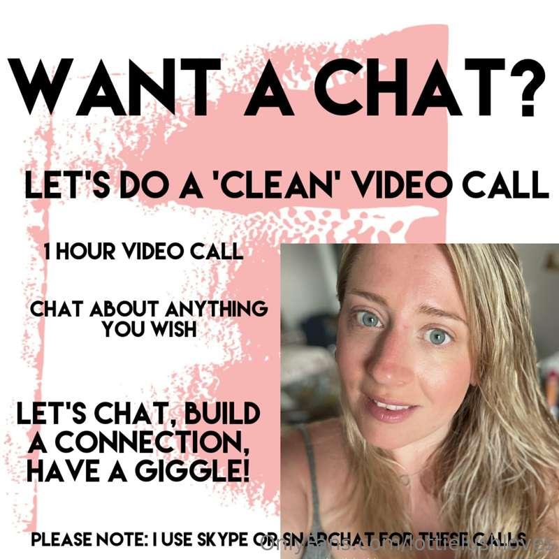 📞 𝟙 𝕙𝕠𝕦𝕣 𝕔𝕝𝕖𝕒𝕟 𝕧𝕚𝕕𝕖𝕠 𝕔𝕒𝕝𝕝  📞
𝘍𝘢𝘯𝘤𝘺 𝘢 𝘤𝘩𝘢𝘵? 𝘔𝘢𝘺𝘣𝘦 𝘺𝘰𝘶 𝘸𝘰𝘶𝘭𝘥 𝘦..