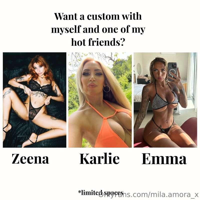 Shooting this week with these beautiful girls!   Got a custo..