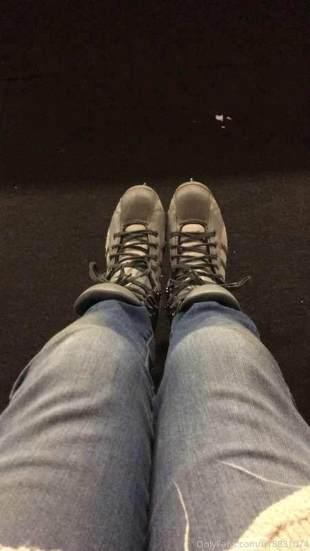 Took myself on a personal date to go ice skating and a movie..