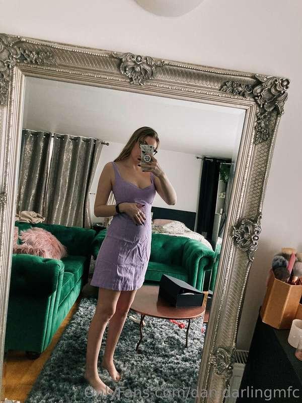 Feeling pretty in purple 🥹