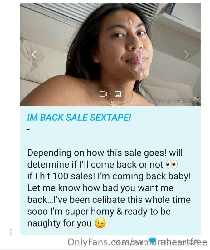 JUST SENT THIS ON MY MAIN @zamoraheart 💛

Do you think I can..