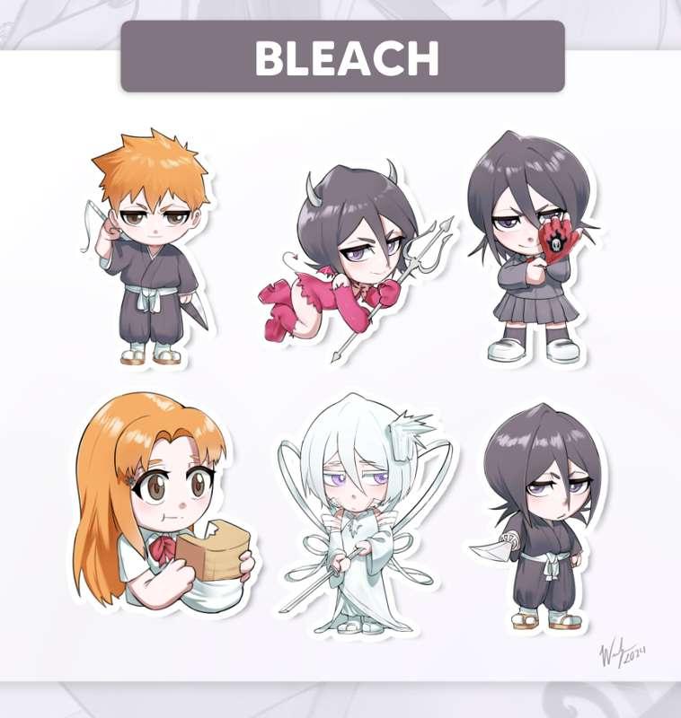 Bleach Stickers