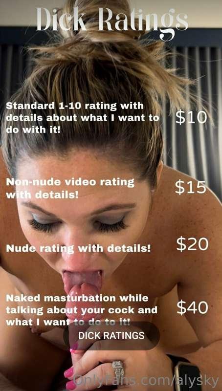 I’m always in the mood to see your hard cock and do some dic..