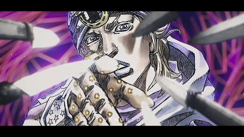 Diego Brando Vs Johnny Joestar Manga Animation