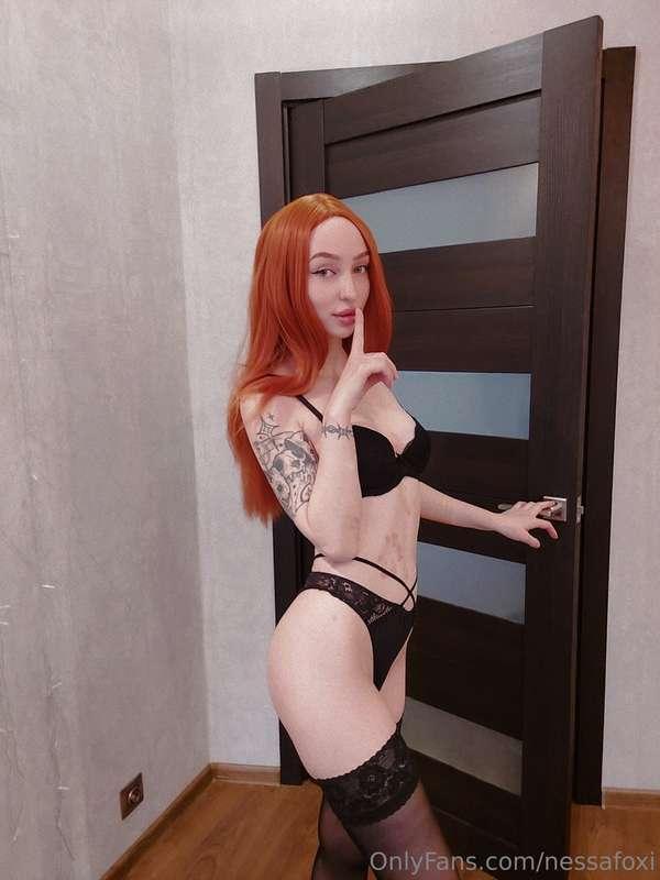 I really like the color of black underwear on my body, I thi..