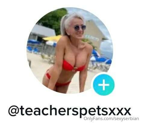 Go follow my new TikTok . . . @teacherspetsxxx