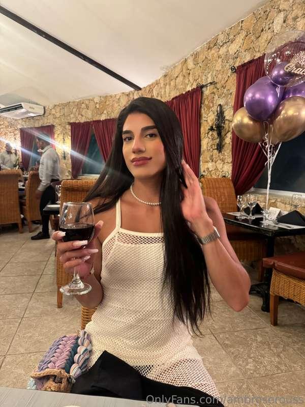 In a nice restaurant ,would you love have a dinner with me ?..