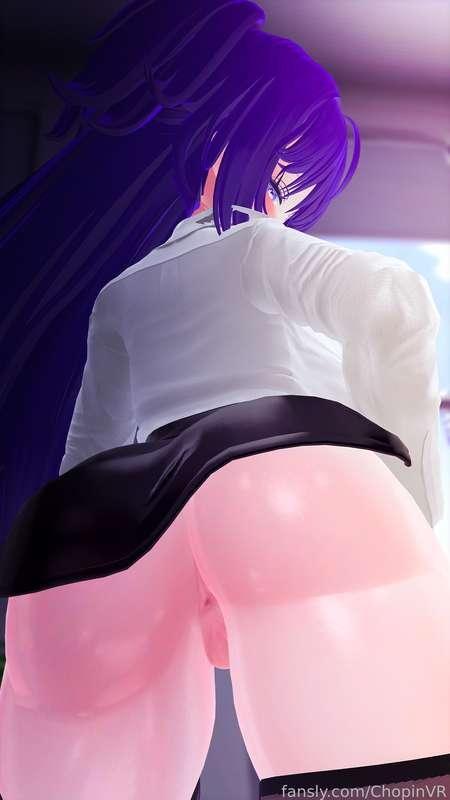 Take me from behind like you know you want to 💜


#vr #vtuber #anime #hentai #lewdtuber #fyp #boobs #butt
