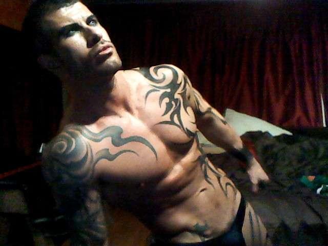 Body tattoos for #justinmonroe photo shoot