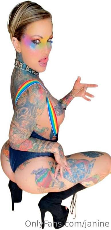Embracing Colors: Radiating Joy in My Rainbow Costume!