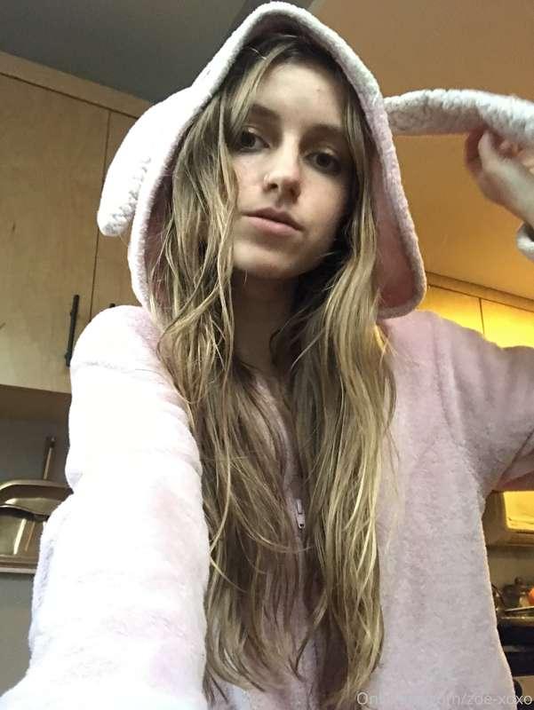 Getting cozy during this lockdown... I’m a little snow bunny..